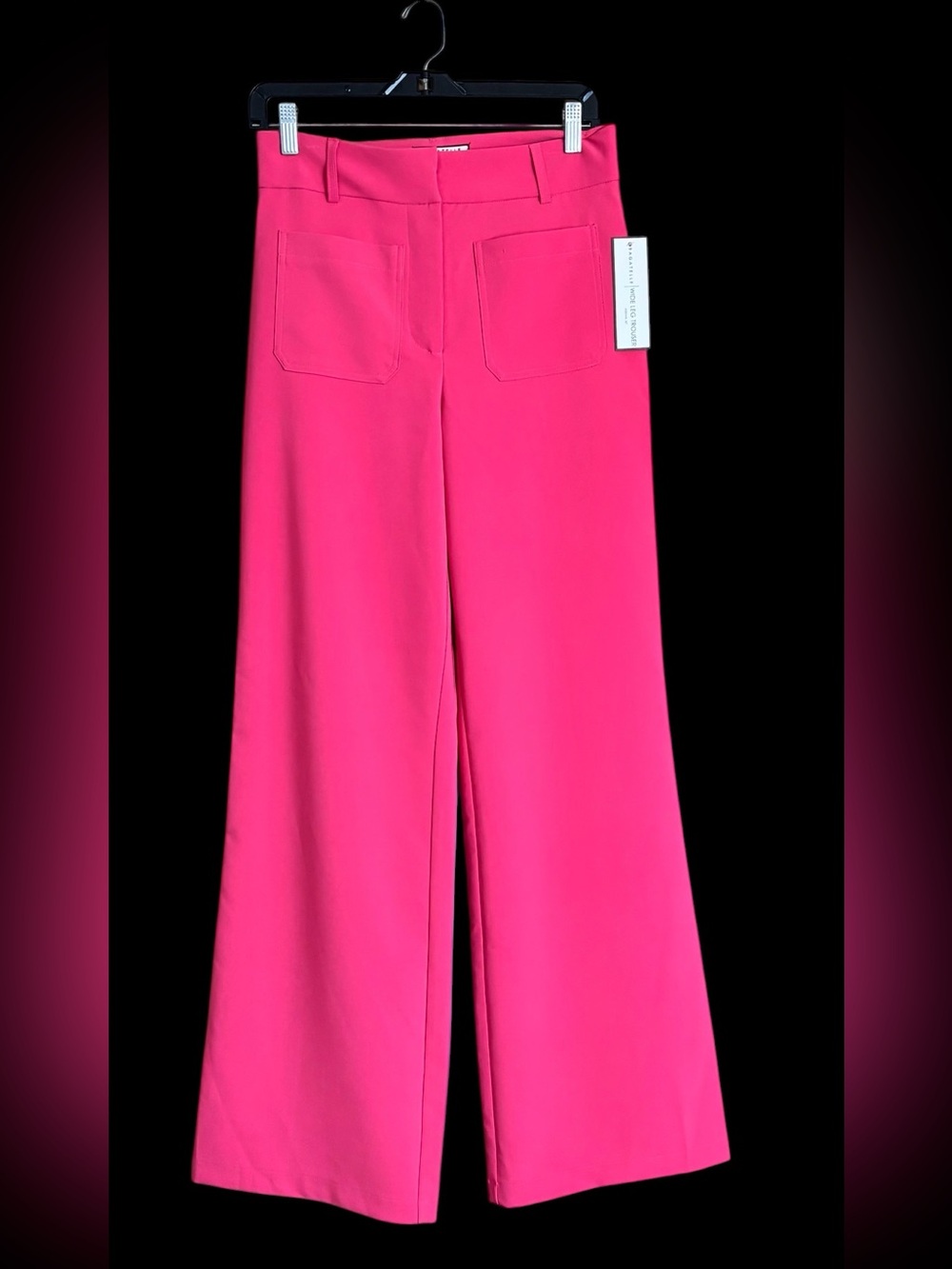 NWT Bagatelle High Rise Wide Leg Pink Trouser Pants Size 6